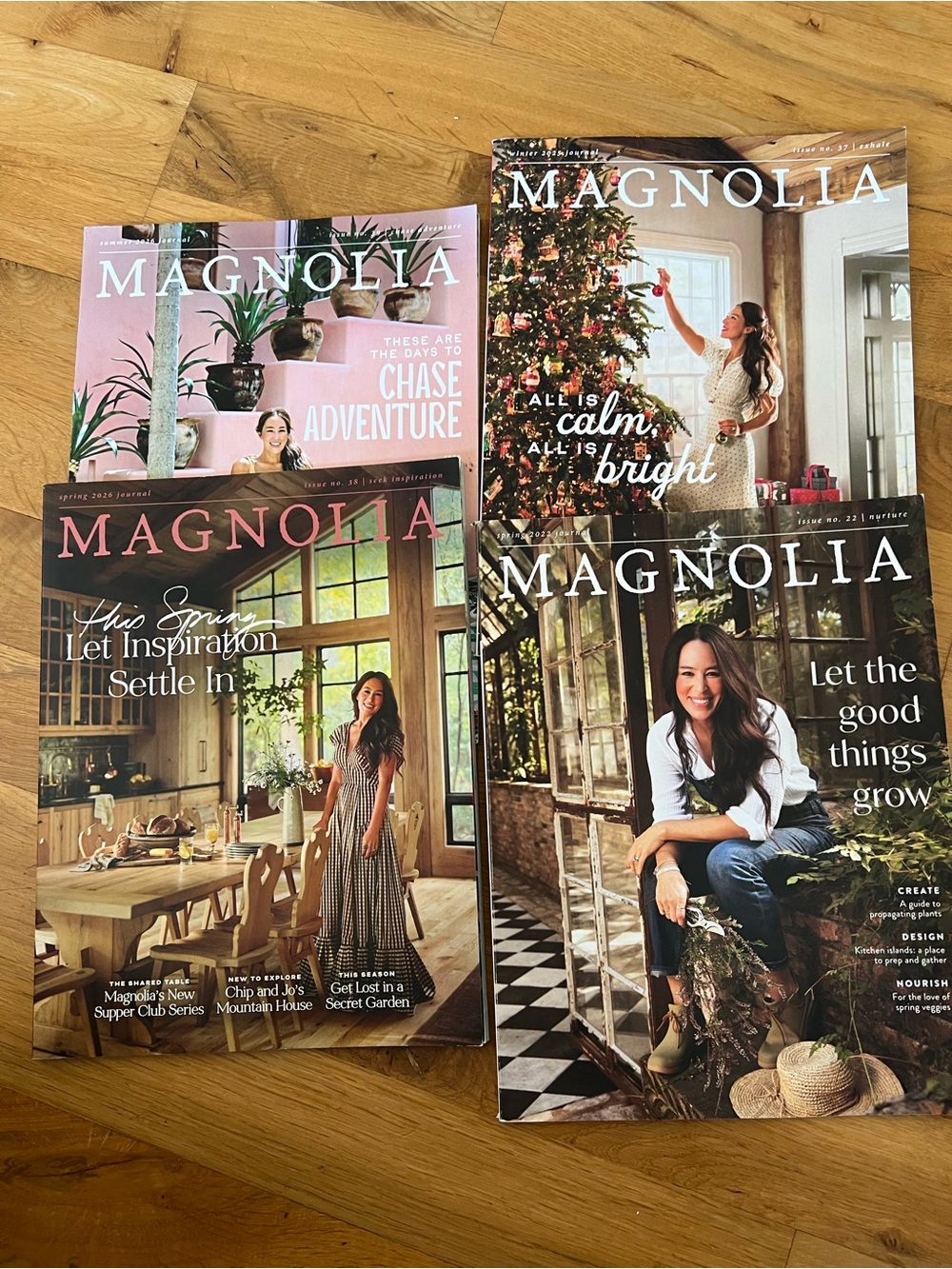 Magnolia Magazine Lot of 4